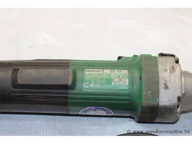 Rechte slijpmachine hikoki gp 3v, 760w, bj 2020 - afbeelding 2 van  2