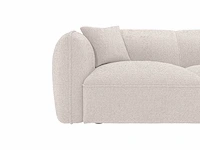 Rechter hoekbank - beige stof - maison céphy - afbeelding 4 van  5