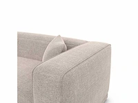 Rechthoekige bank - beige stof - afbeelding 6 van  7