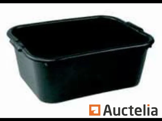 Rechthoekige kom pe 65 liter 10 stuks - afbeelding 1 van  3