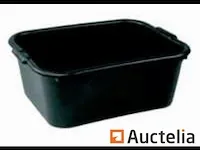 Rechthoekige kom pe 65 liter 10 stuks - afbeelding 1 van  3