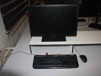 Rechthoekige schrijftafel 80x160 cm, centrale eenheid hp compaq core i5, monitor dell (18,27,28) - afbeelding 5 van  6