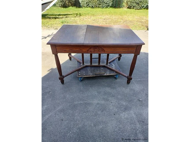 Rechthoekige tafel eik - afbeelding 1 van  1