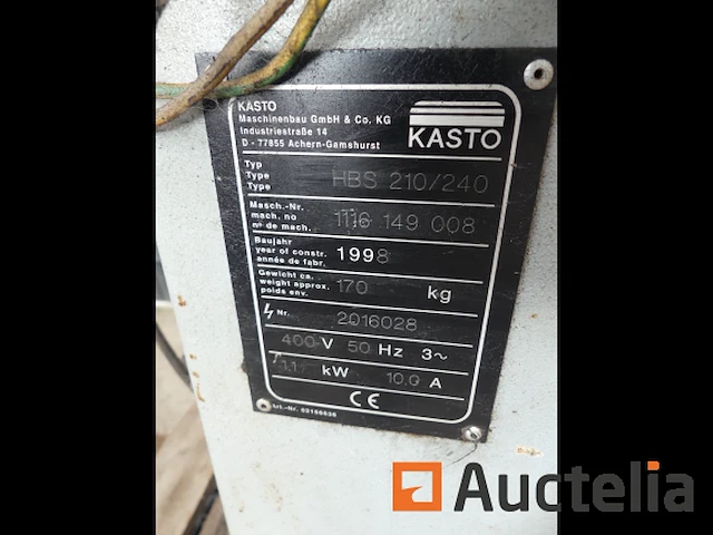 Reciprozaag kasto hbs 210/240 - afbeelding 3 van  6