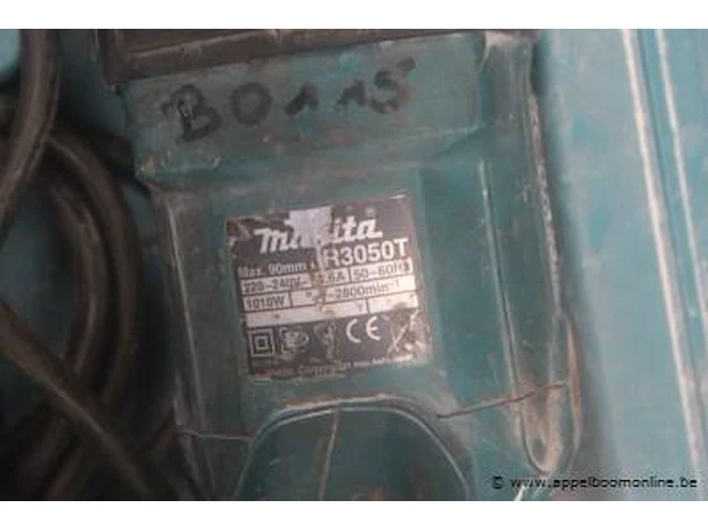 Reciprozaag makita r3070t, werking niet gekend - afbeelding 2 van  2