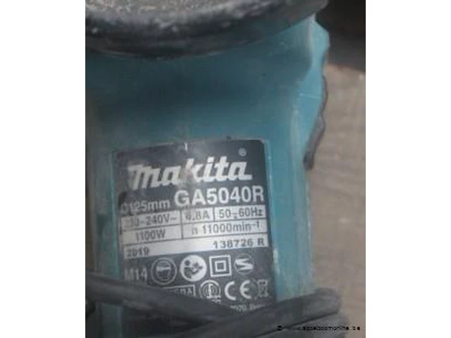 Reciprozaag makita ur3070ct, werking niet gekend - afbeelding 2 van  2