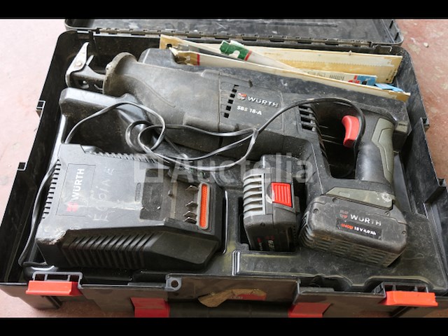 Reciprozaag op accu würth sbs 18-a - afbeelding 4 van  10