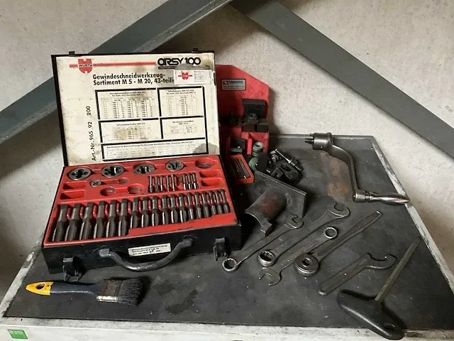 Reckermann freesmachine dubbele spindel (metaalbewerking) - 1977 - afbeelding 3 van  19