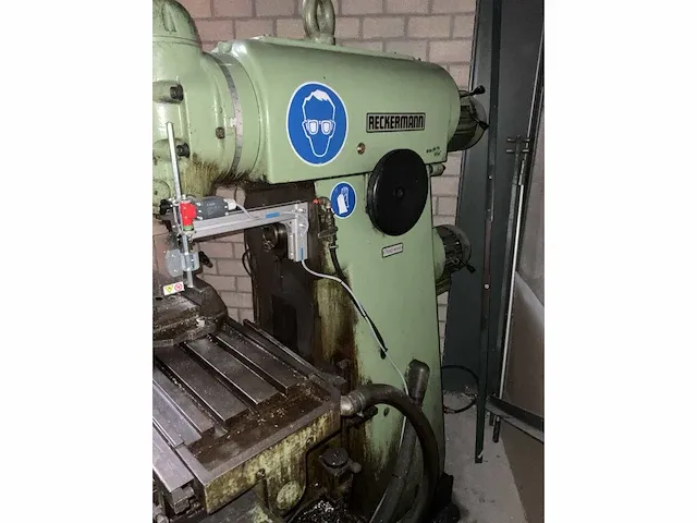 Reckermann freesmachine dubbele spindel (metaalbewerking) - 1977 - afbeelding 13 van  19