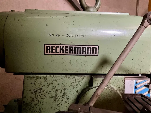 Reckermann freesmachine dubbele spindel (metaalbewerking) - 1977 - afbeelding 16 van  19