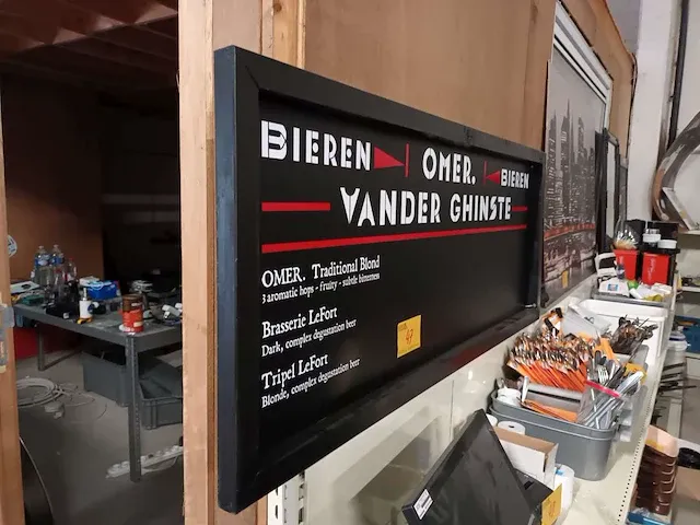Reclame bord omer - afbeelding 2 van  3