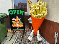 Reclame borden frituur overige restaurantinrichting - afbeelding 3 van  5