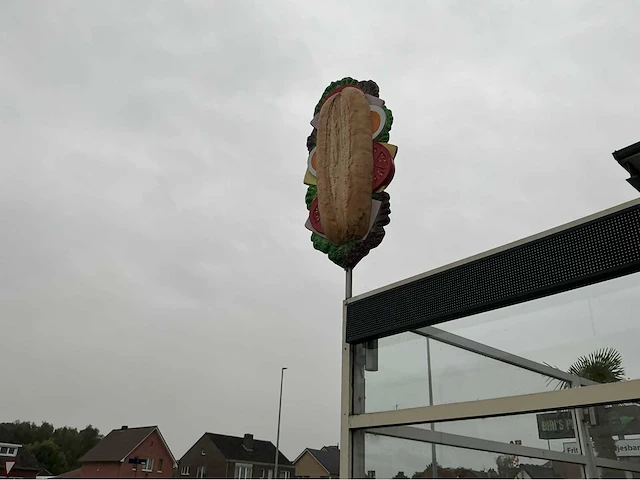 Reclame borden frituur overige restaurantinrichting - afbeelding 5 van  5