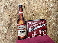 Reclamebord bud (2x) - afbeelding 1 van  2