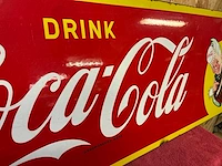 Reclamebord emaille coca cola - afbeelding 4 van  5