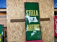 Reclamebord emaille stella artois - afbeelding 1 van  4