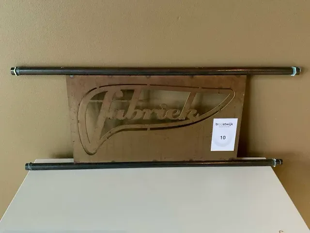 Reclamebord “fabriek” - afbeelding 1 van  2