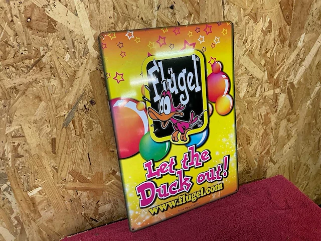 Reclamebord flugel - afbeelding 1 van  2