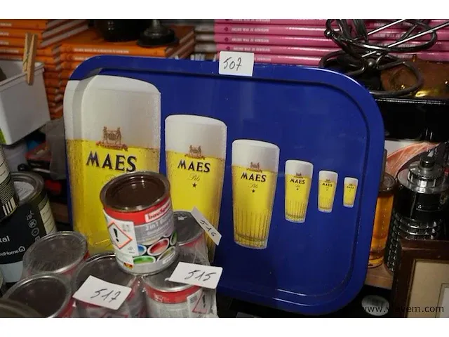 Reclamebord in metaal - afbeelding 1 van  1
