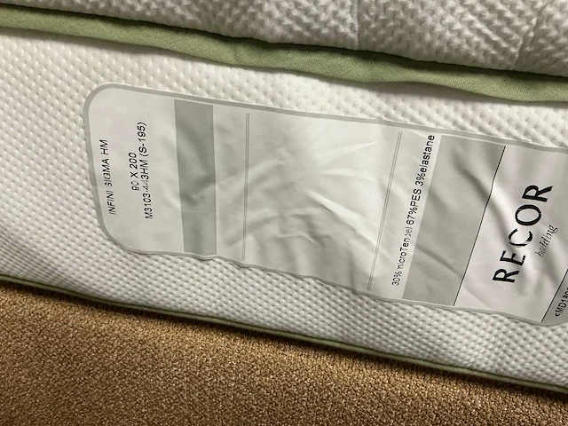 Recor bedding boxspring 180x200 - afbeelding 8 van  10