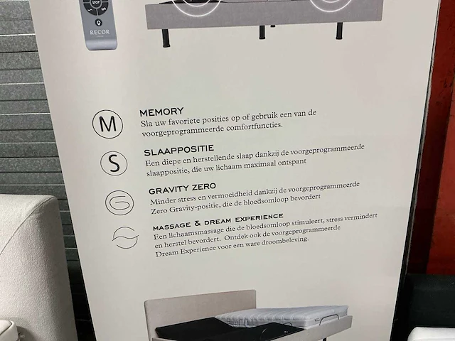 Recor bedding elektrisch 1-persoonsbed 90x200 - afbeelding 8 van  9