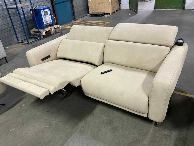 Recor lederen relaxsalon en draaifauteuil - afbeelding 4 van  14