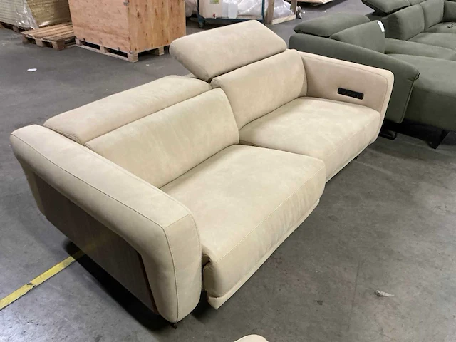 Recor lederen relaxsalon en draaifauteuil - afbeelding 11 van  14