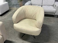 Recor lederen relaxsalon en draaifauteuil - afbeelding 12 van  14