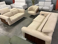 Recor lederen relaxsalon en draaifauteuil - afbeelding 1 van  14