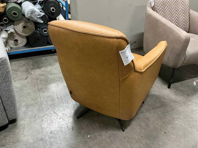 Recor seating lederen relaxfauteuil - afbeelding 4 van  8