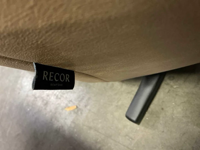 Recor seating lederen relaxfauteuil - afbeelding 6 van  7
