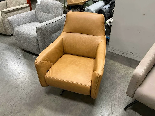 Recor seating lederen relaxfauteuil - afbeelding 1 van  8