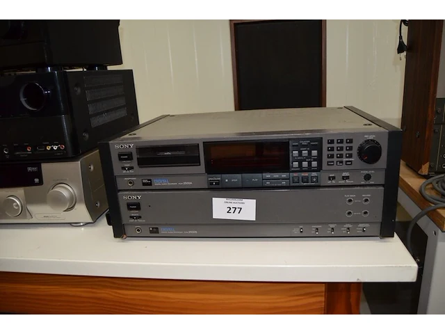 Recorder sony pcm-2500a / pcm-2500b - afbeelding 1 van  7