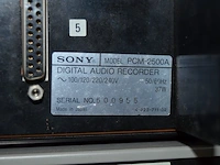 Recorder sony pcm-2500a / pcm-2500b - afbeelding 7 van  7