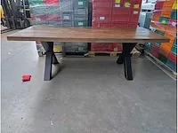 Rect-220 - mango eetkamertafel 220x110 - afbeelding 2 van  8