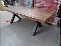 Rect-220 - mango eetkamertafel 220x110 - afbeelding 3 van  8