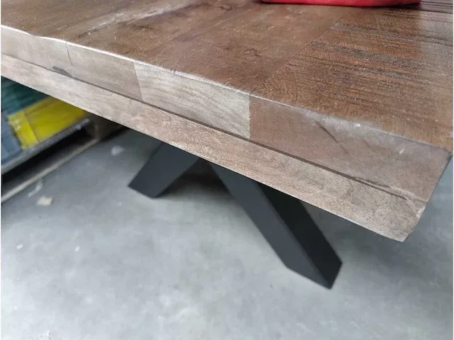 Rect-220 - mango eetkamertafel 220x110 - afbeelding 5 van  8