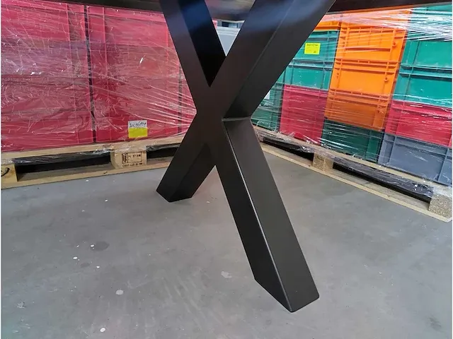 Rect-220 - mango eetkamertafel 220x110 - afbeelding 6 van  8