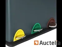 Recycling vuilnisbakken, 3-in-1 pedaal vuilnisbakken - afbeelding 3 van  7