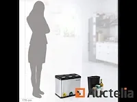 Recycling vuilnisbakken, 3-in-1 pedaal vuilnisbakken - afbeelding 4 van  6