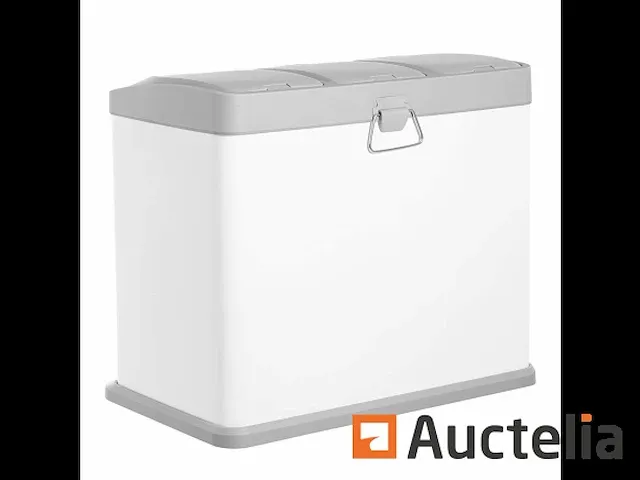 Recycling vuilnisbakken, 3-in-1 pedaal vuilnisbakken - afbeelding 7 van  7