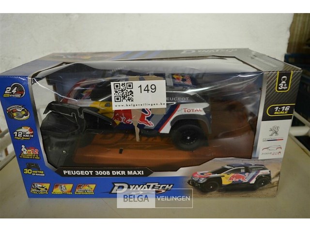 Red bull rc auto peugot 3008 - afbeelding 1 van  3