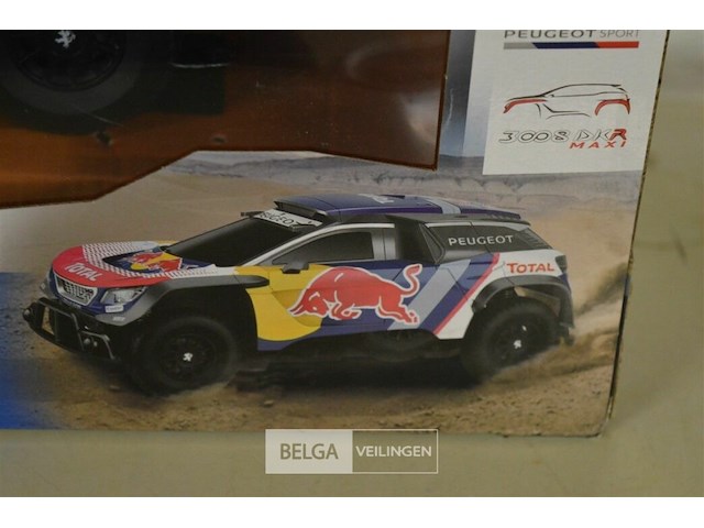 Red bull rc auto peugot 3008 - afbeelding 3 van  3