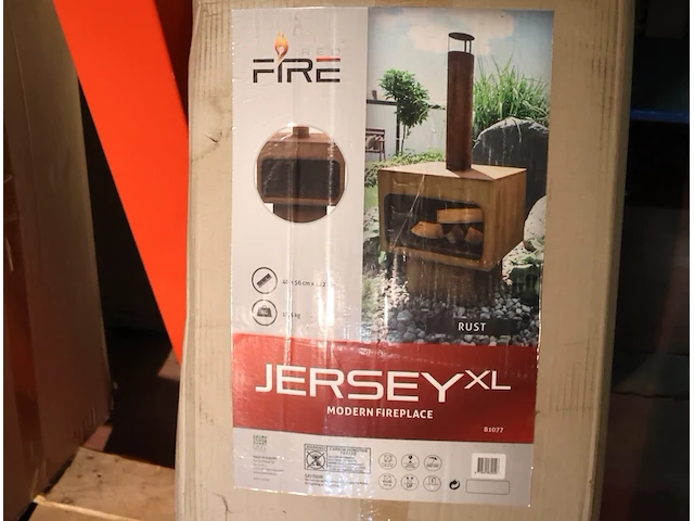Red fire jersey xl fireplace - afbeelding 1 van  3