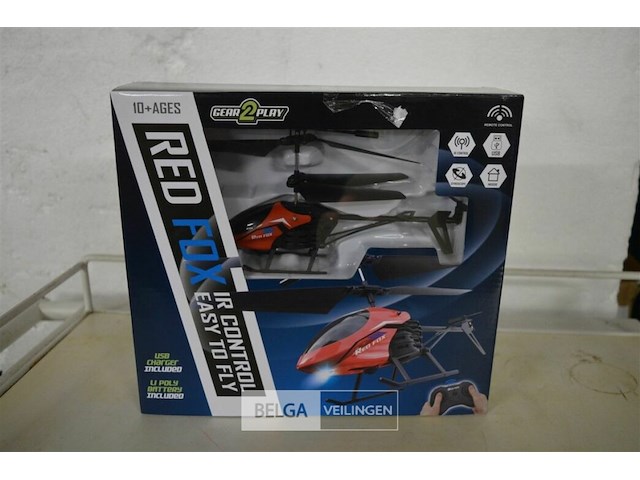 Red fox helicopter - afbeelding 1 van  3