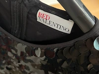 Red valentino jurk + elisabetta franchi