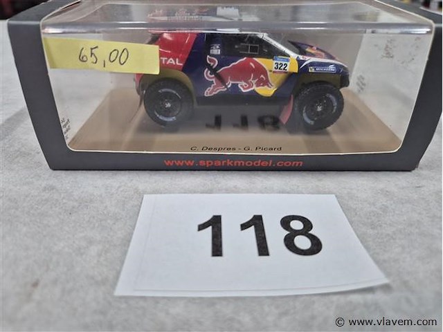 Redbull peugeot dkr - afbeelding 1 van  3