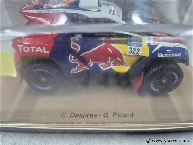 Redbull peugeot dkr - afbeelding 2 van  3