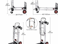 Redcamp 2-in-1 aluminium handtruck - afbeelding 6 van  6