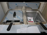 Redfox fe90/80 17g dubbele friteuse op gas - afbeelding 1 van  12